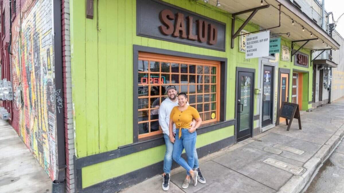 Jason and Dairelyn Glunt of Salud, shown in 2019.