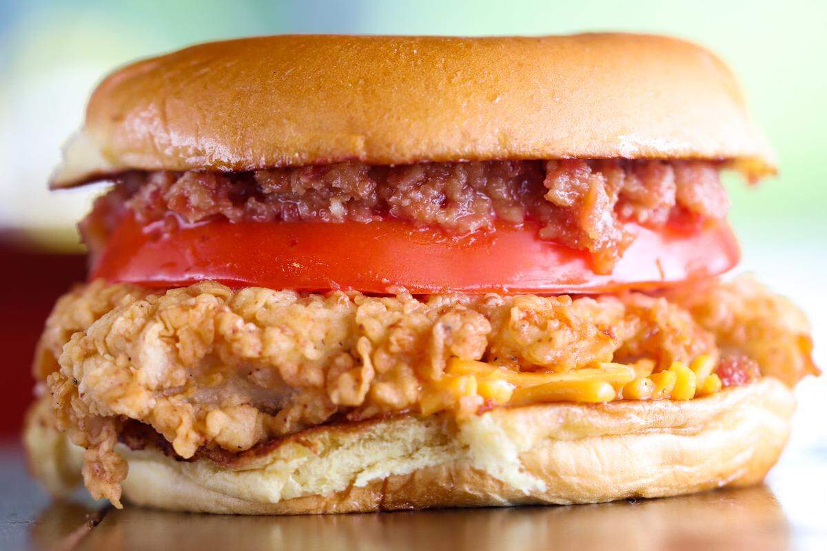 Boxcar Betty’s takes its chicken sandwich to the next level with bacon jam.