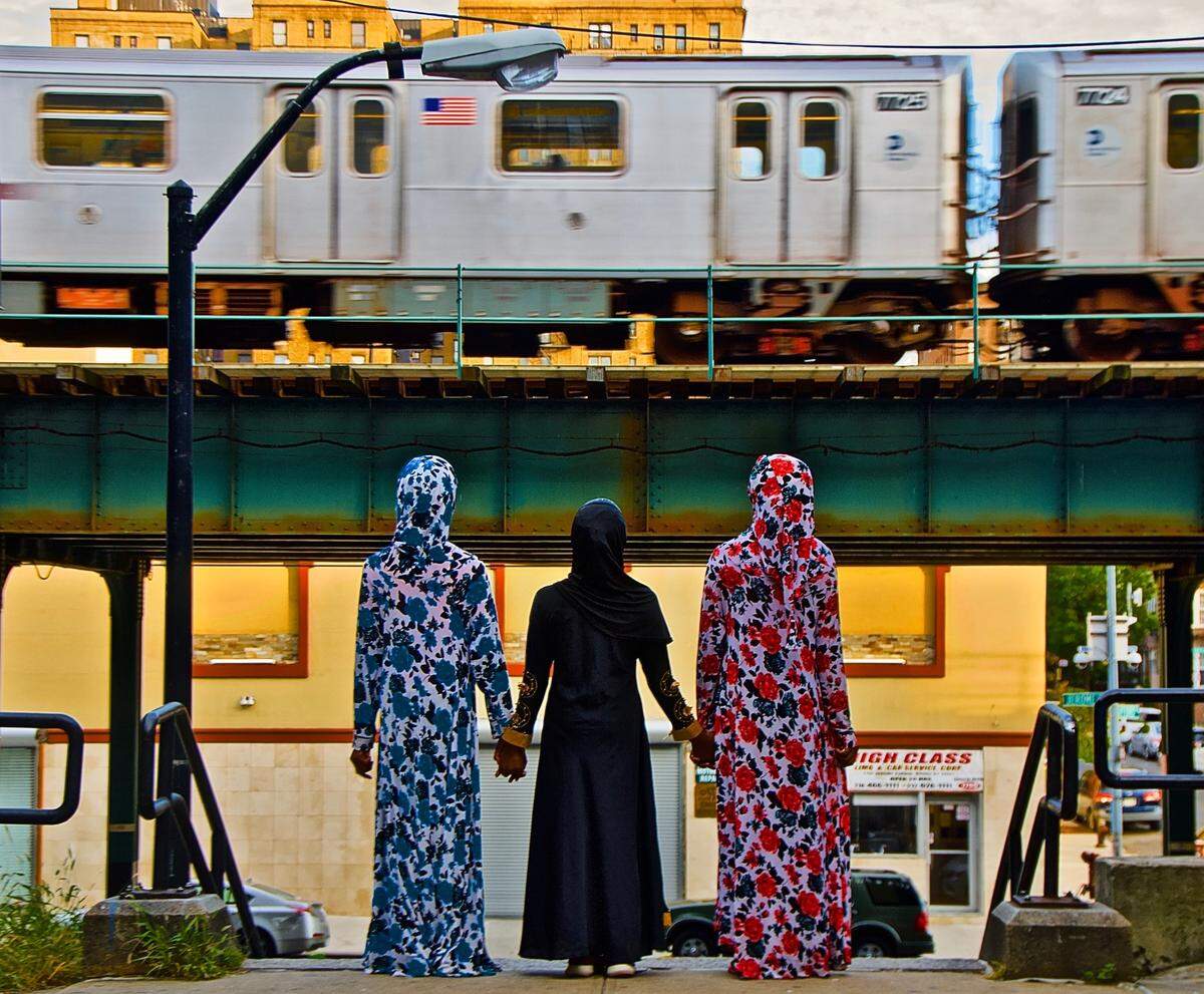 “3 Muslim Girls,” is included in the Mint Museum’s digital exhibit “Expanding the Pantheon: Women R Beautiful.”