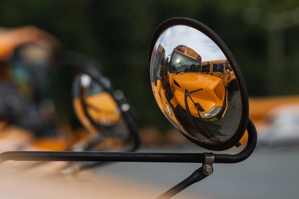 The Charlotte-Mecklenburg Schools Transportation Department conducted a test run of its school buses and routes on Tuesday, August 23, 2022 in Charlotte, NC.