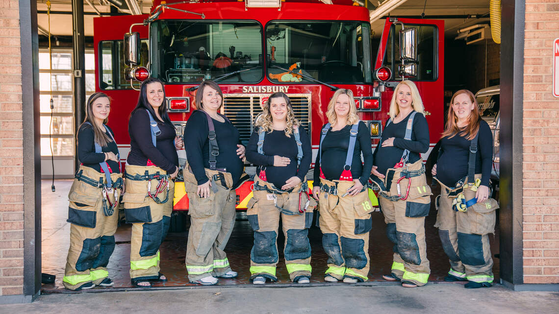 Oh baby! Salisbury fire department sees a surprising - and tender - baby boom