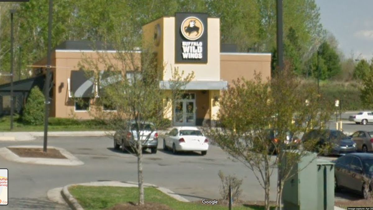 Area where Gastonia police encountered a suspect who was reported to be armed with a weapon.
