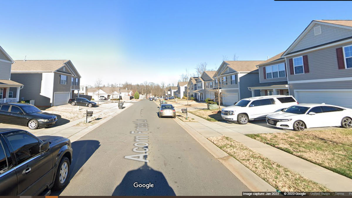 The shooting happened Sunday, Oct. 29, in the 5000 block of Acorn Forest Lane, CMPD said in a news release.