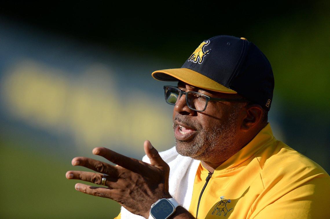 JCSU head coach Maurice Flowers.