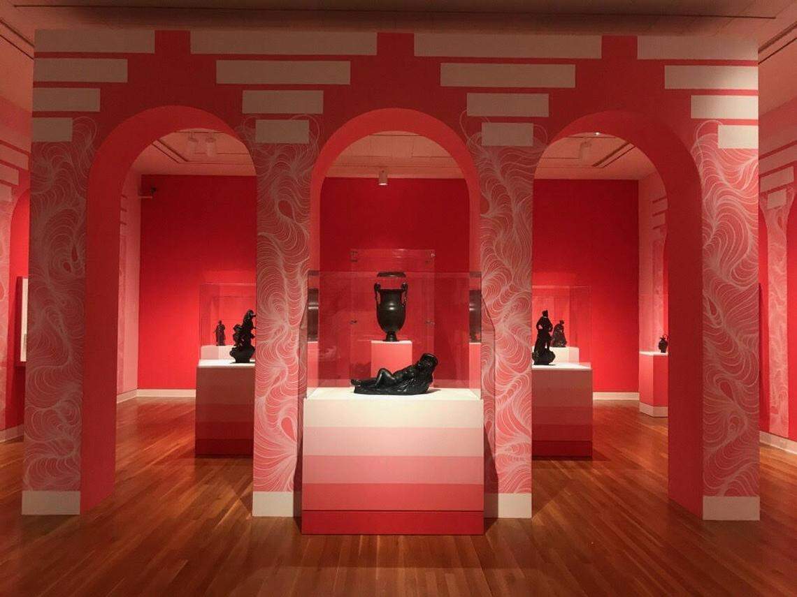 Charlotte muralist Owl, a native of Colombia, gave basalt Wedgwood sculpture a contemporary treatment in “Classic Black: The Basalt Sculpture of Wedgwood and his contemporaries” at the Mint Museum Randolph. The museum is working to increase the diversity of its exhibits and staff.