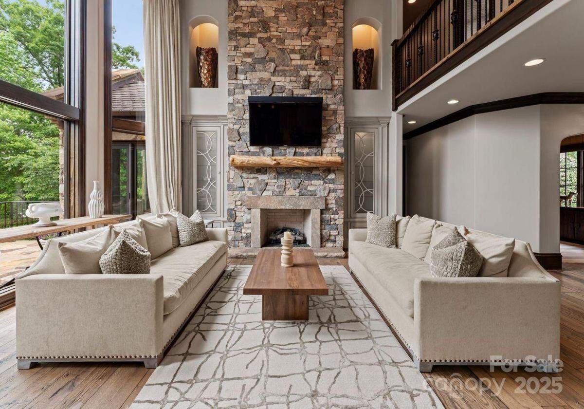 The Martin Truex Jr. mansion is an 8,763-square-foot, European-style estate.
