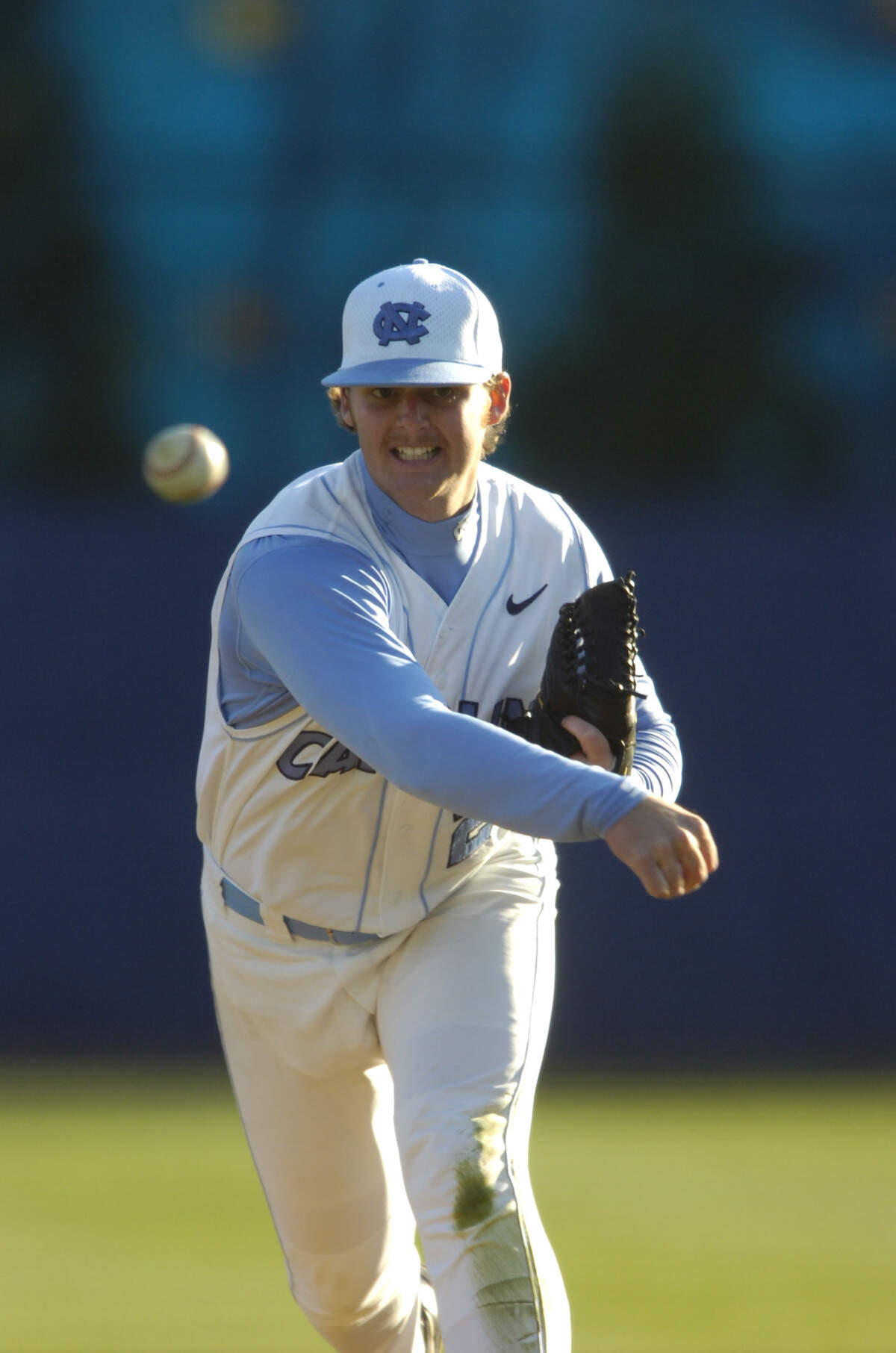 After a stellar career at Myers Park High, Robert Woodard pitched on two College World Series teams at UNC.
