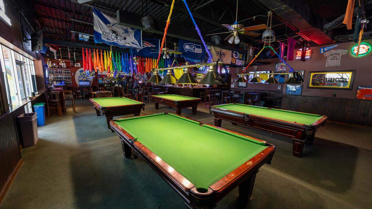 Sidelines Sports Bar & Billiards has been open since 2007.