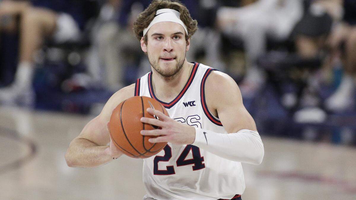 Gonzaga forward Corey Kispert is a realistic option for the Hornets to draft at No. 11 on Thursday night.