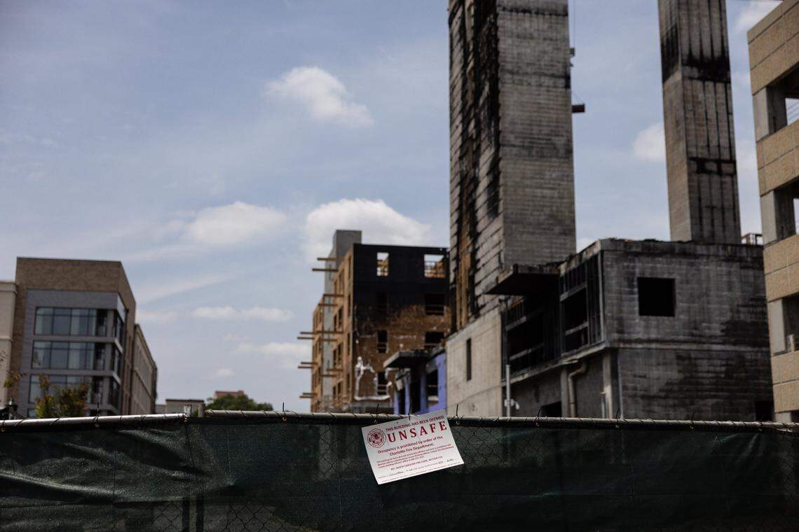 Mill Creek Residential was building a 239-unit apartment building in SouthPark when a massive fire broke out last week. One fire science expert has raised concerns over the wood-frame construction type that’s become more common over the past decade.