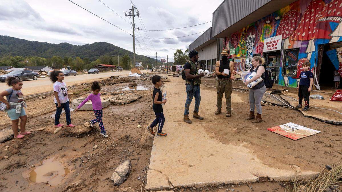 Buncombe County, NC, to provide food and water as thousands remain cut off. Here’s where.