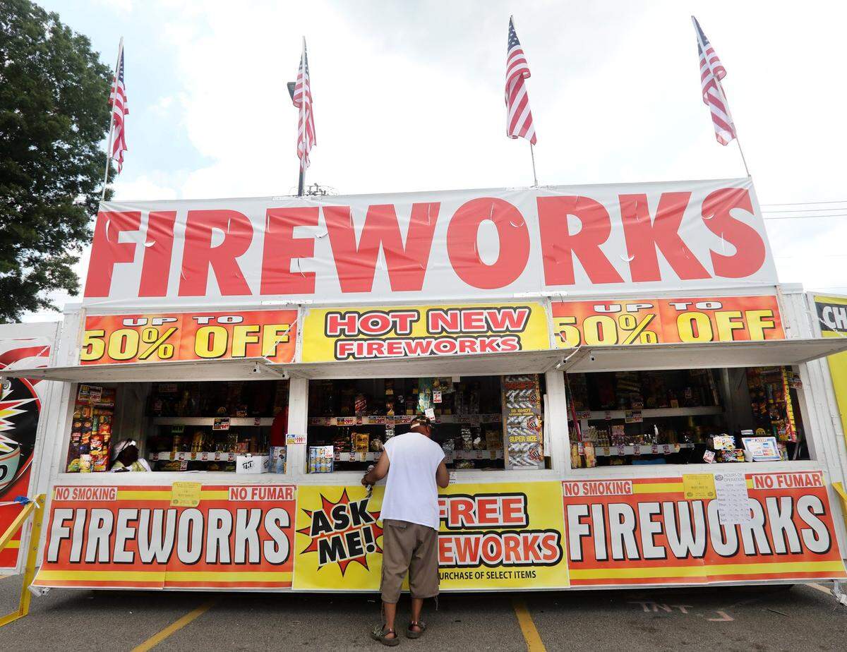 Charlotte-area residents heading to South Carolina to buy fireworks should note that North Carolina law bans the ones that leave the ground or explode, including firecrackers and bottle rockets.