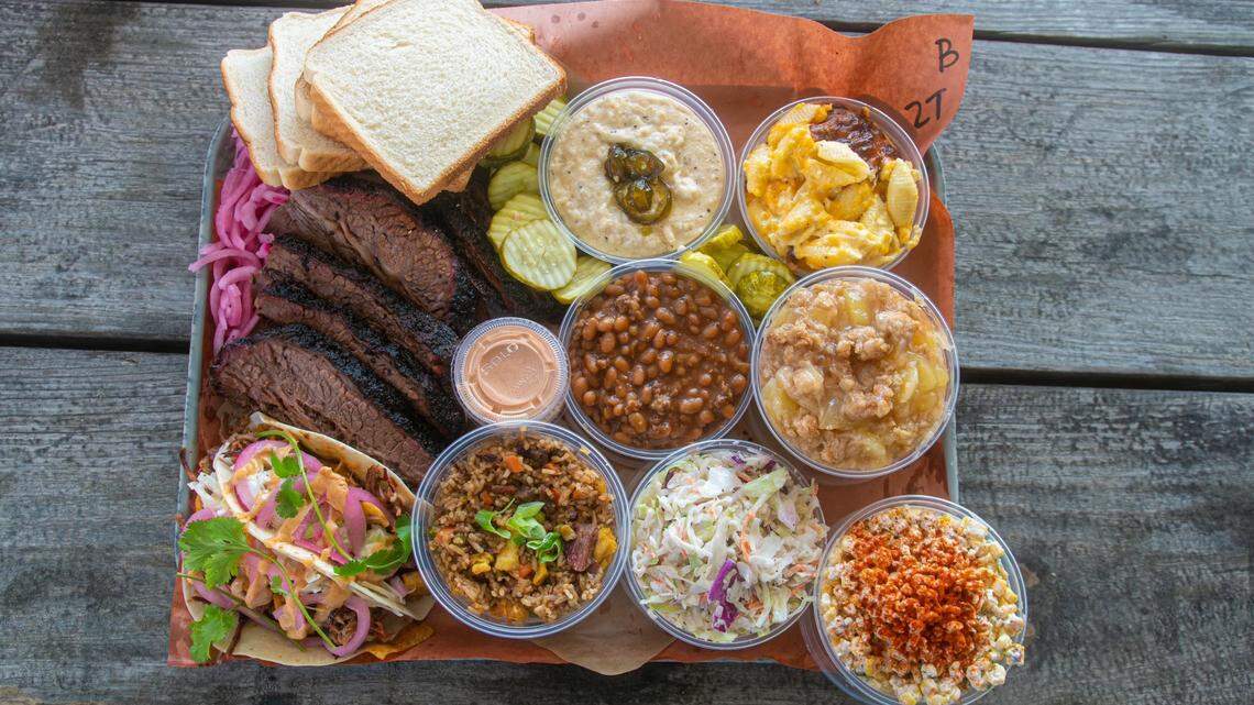Jon G’s Barbecue serves Texas-style barbecue.