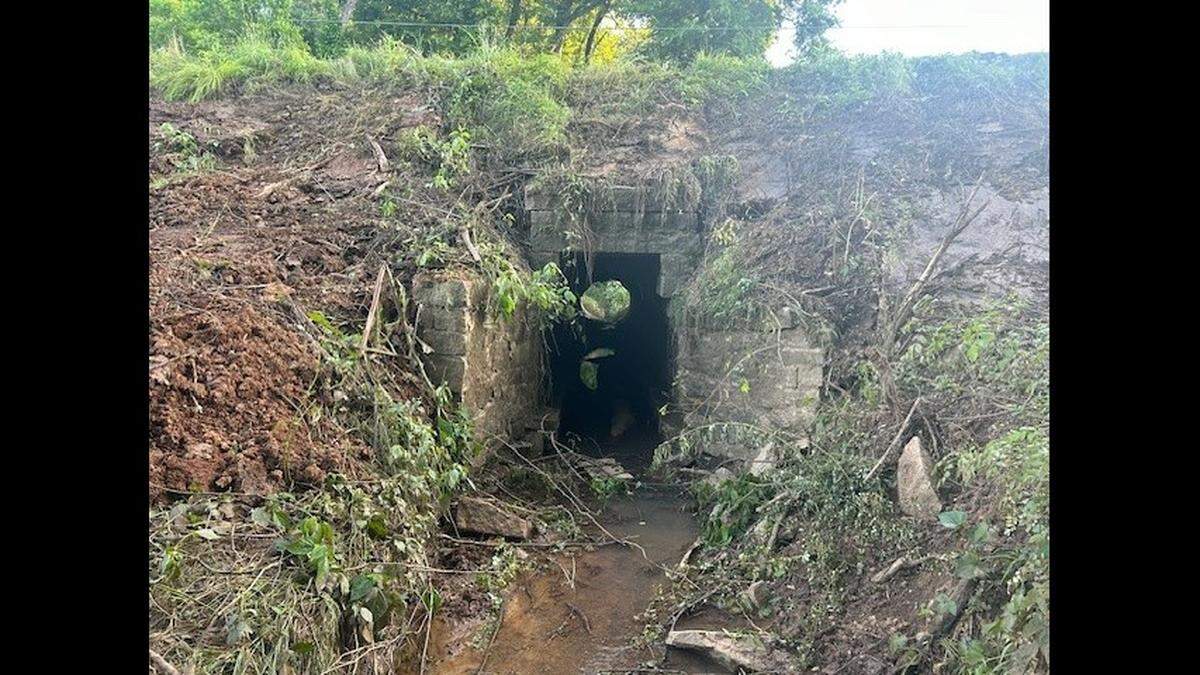 Crews with the North Carolina Department of Transportation discovered the “extraordinary” structure within the Bost Mill Historic District, which dates to 1810, NCDOT said in a news release.