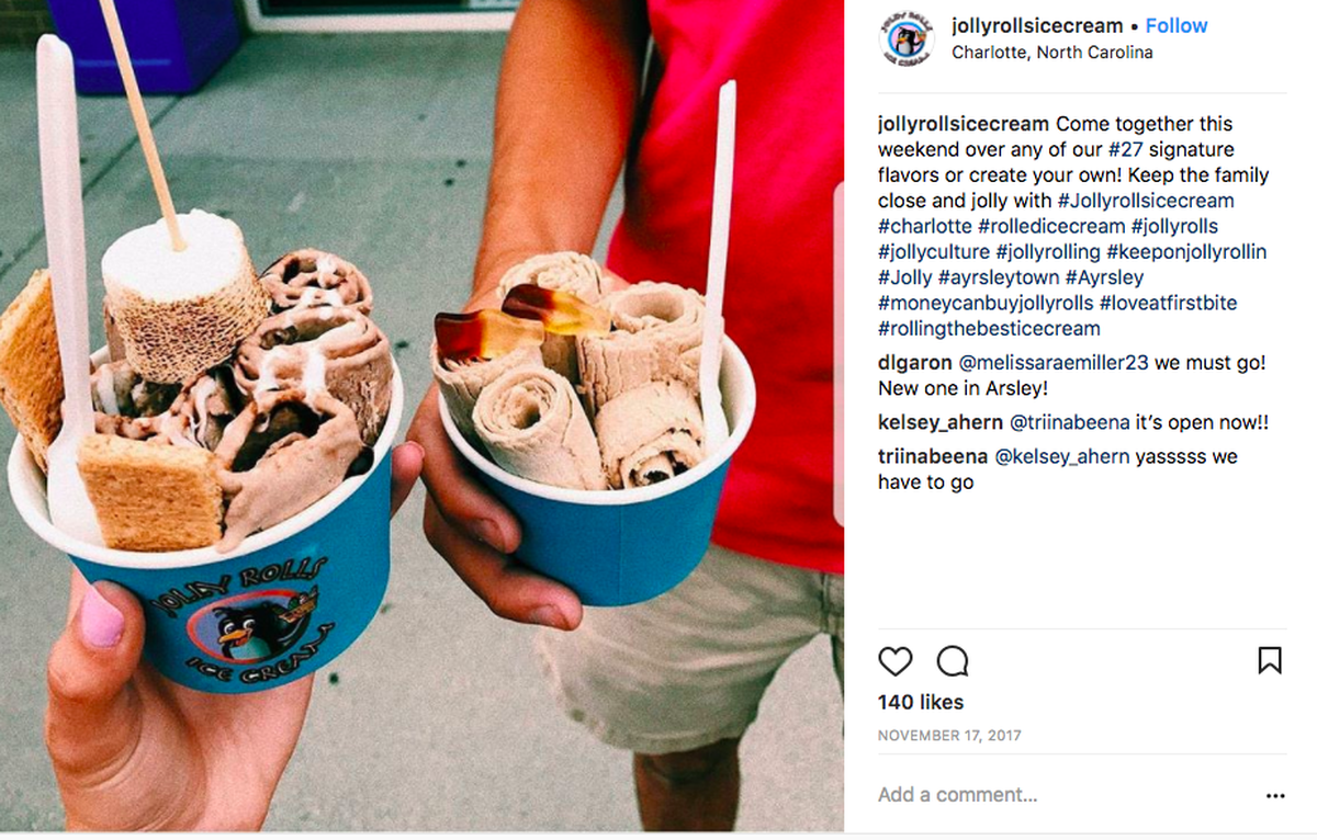 Jolly Rolls Ice Cream
