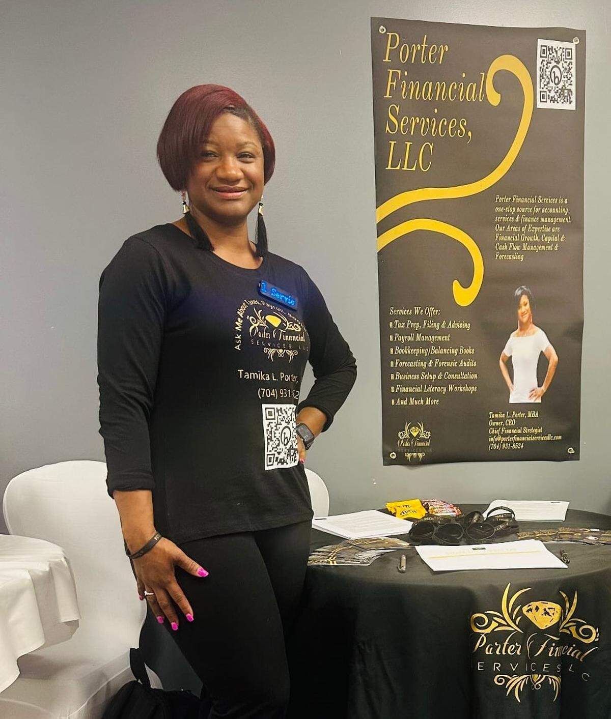 As the owners of Porter Financial Services LLC, Tamika Porter enjoys the freedom of being an independnet business owner. The number of non-employer businesses continue to grow in the Charlotte region.