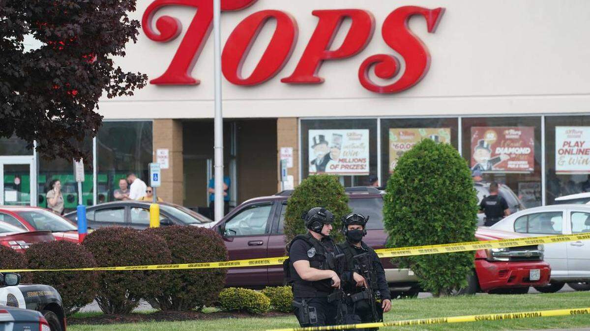 The gunman, who was heavily influenced by the conspiracy theory known as the “Great Replacement,” gunned down 13 people at a supermaket in Buffalo, NY, killing 10 of them.
