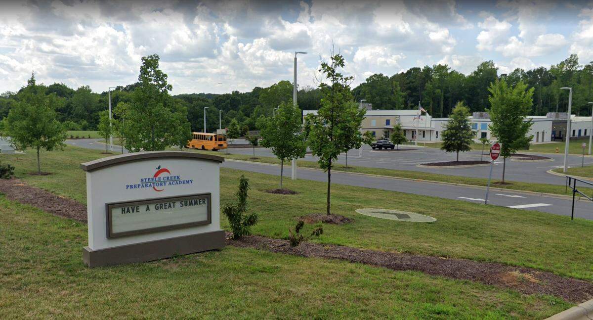 A 14-year-old boy was stabbed with a pair of scissors on Tuesday, Sept. 13, 2022, at Steele Creek Preparatory Academy, a K-8 Charlotte charter school on Shopton Road, police said.