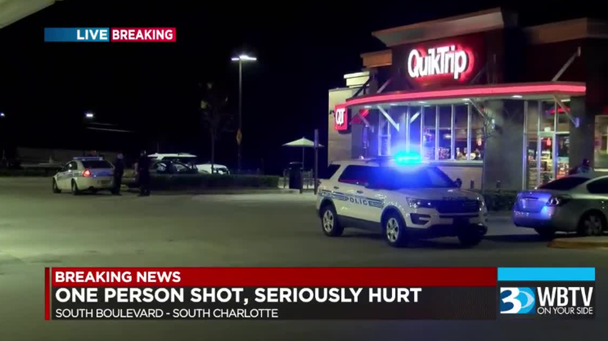 Site of the CMPD homicide investigation in south Charlotte. Shooting occurred early Tuesday. WBTV photo