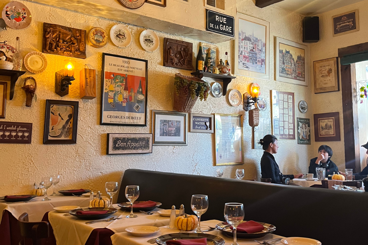Le Refuge is a decades-old French restaurant in Alexandra, perfect for a midday lunch.