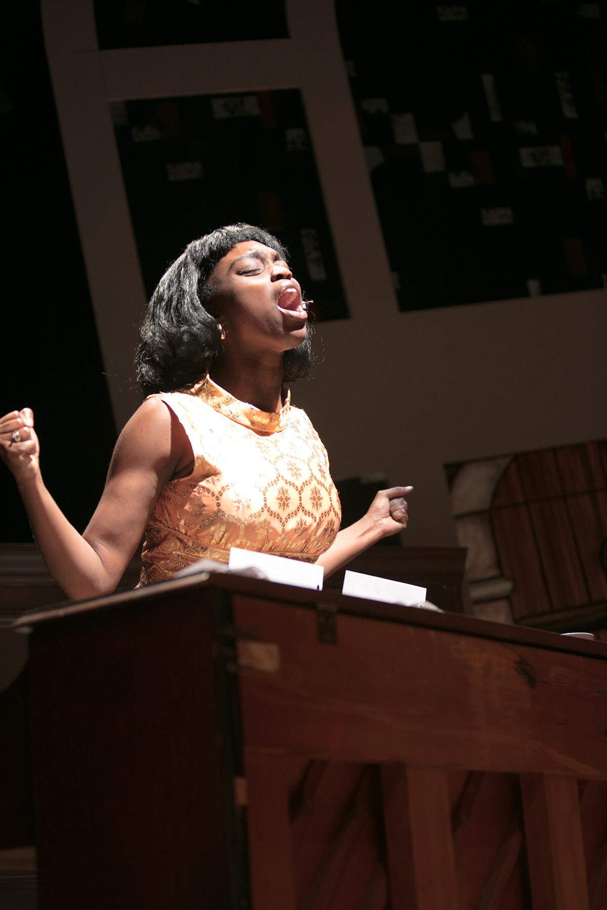 Destiny Stone as Nina Simone in Actor’s Theatre’s “Nina Simone: Four Women.”