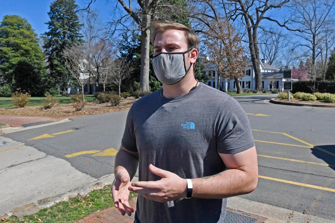 Davidson College junior Paul Mullinax