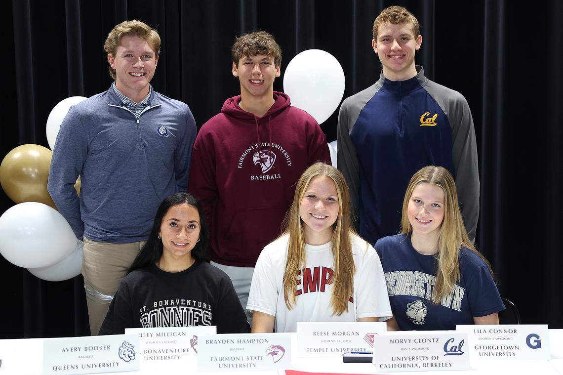 Charlotte Latin’s fall 2024 college signees