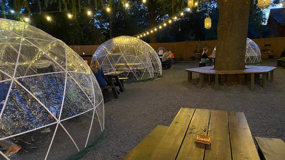 The Goodyear House is currently on a waitlist to add more dining igloos to the four that it ordered back in July.