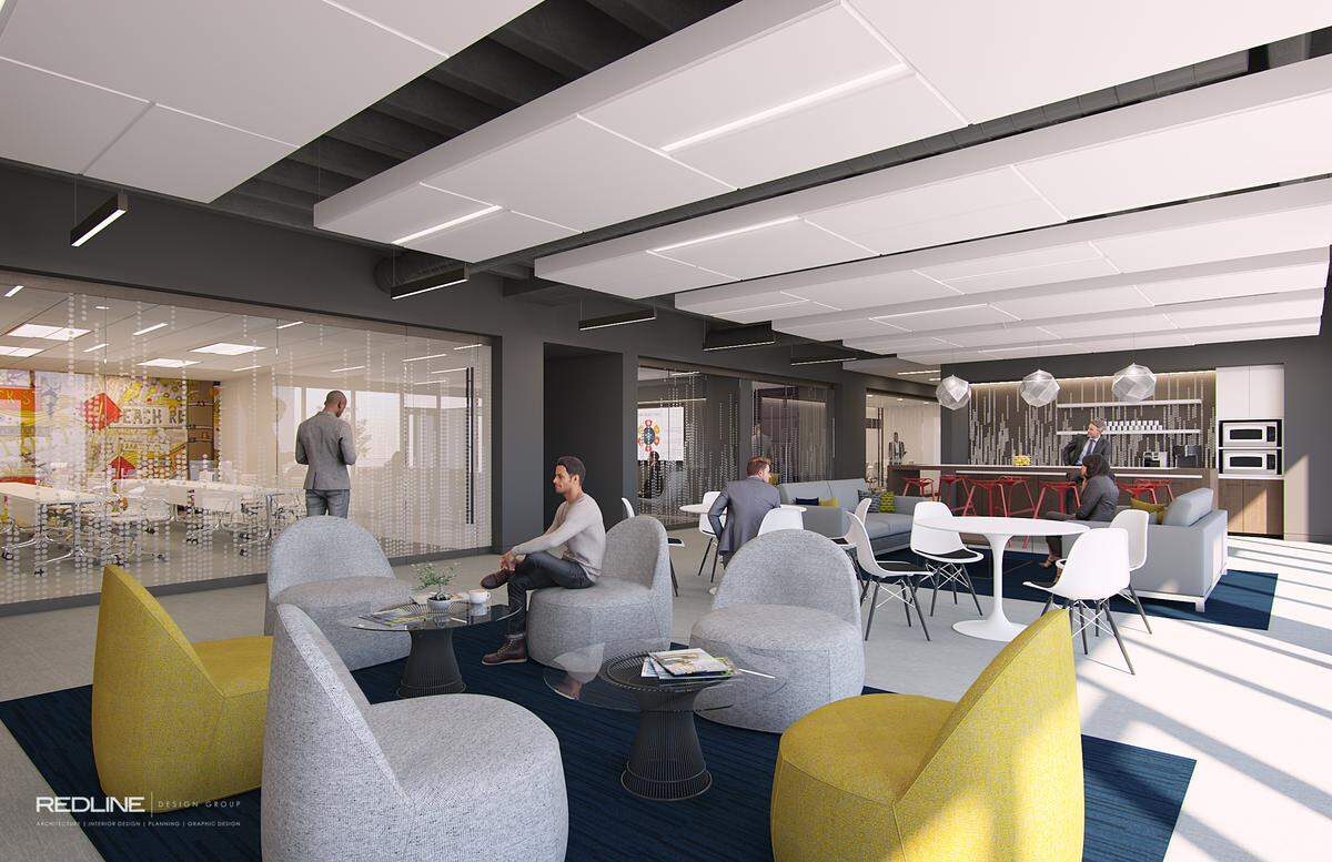 Rendering of the renovated BB&T Center in uptown Charlotte