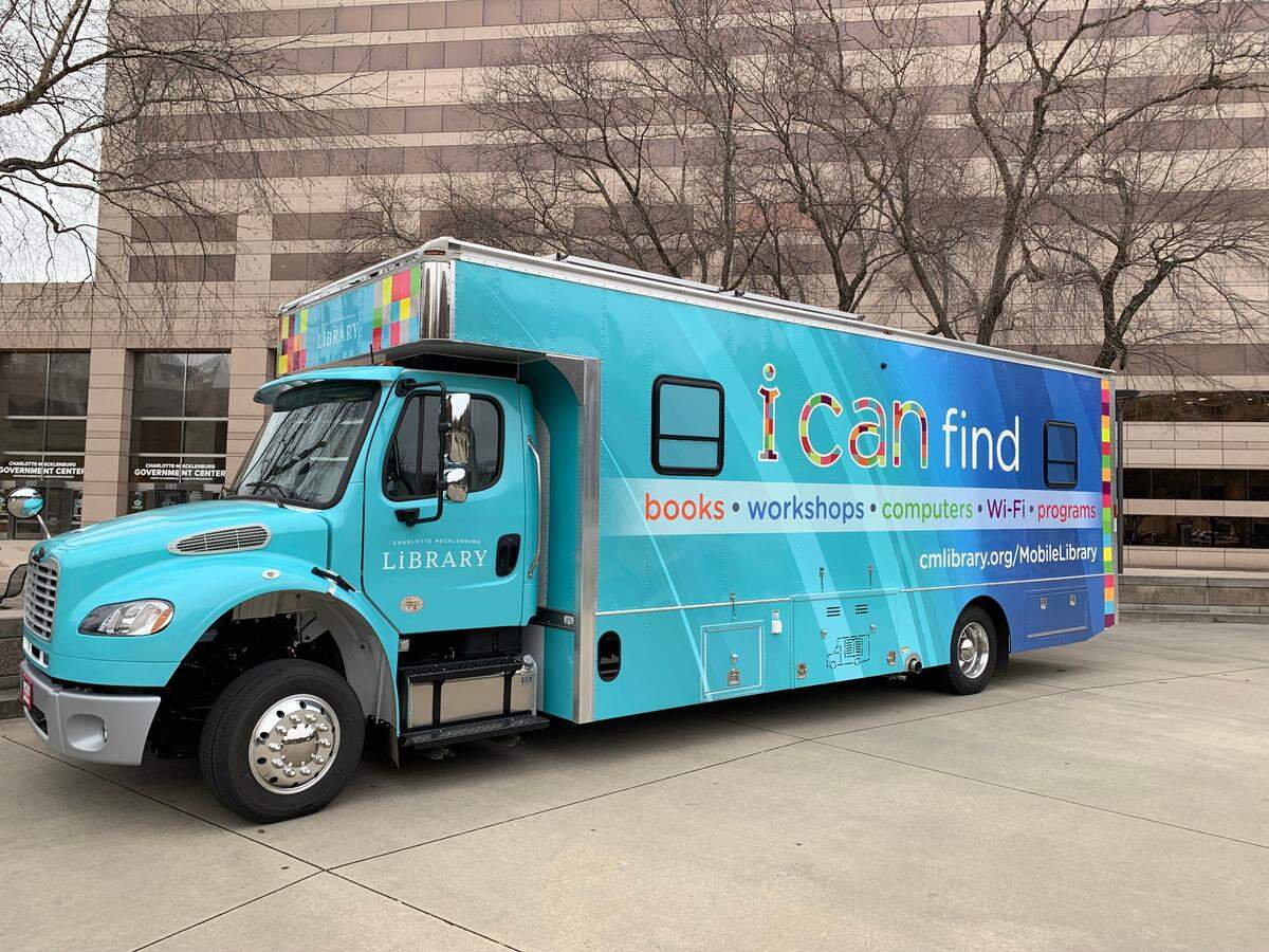 Charlotte Mecklenburg Library will celebrate the arrival of new mobile library, MoLi, with a community celebration on Jan. 29, 2022.
