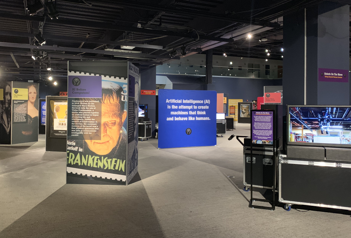 The world premiere of “Artificial Intelligence: Your Mind & The Machine” took place in late 2019 at the Orlando Science Center. It’s the first traveling exhibit to focus on the practicality and potential of artificial intelligence.