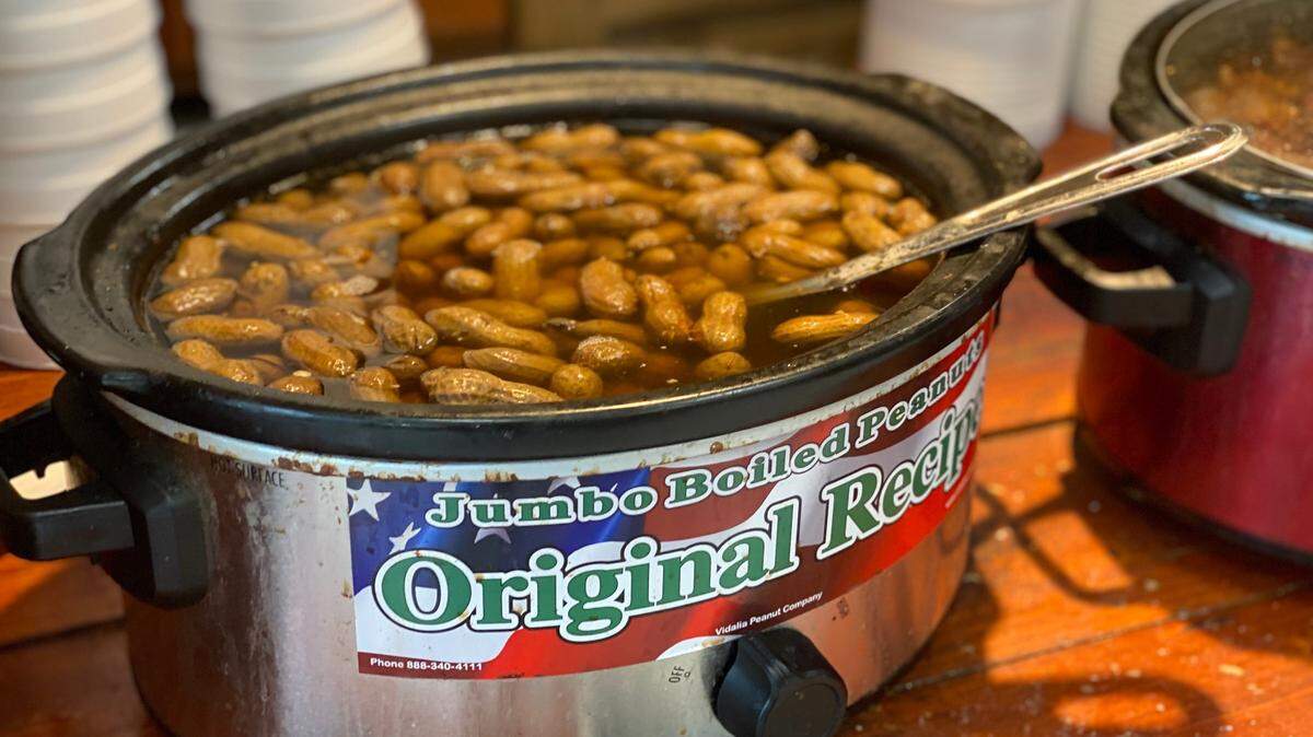 Boiled peanuts have been a staple snack in the South for generations.