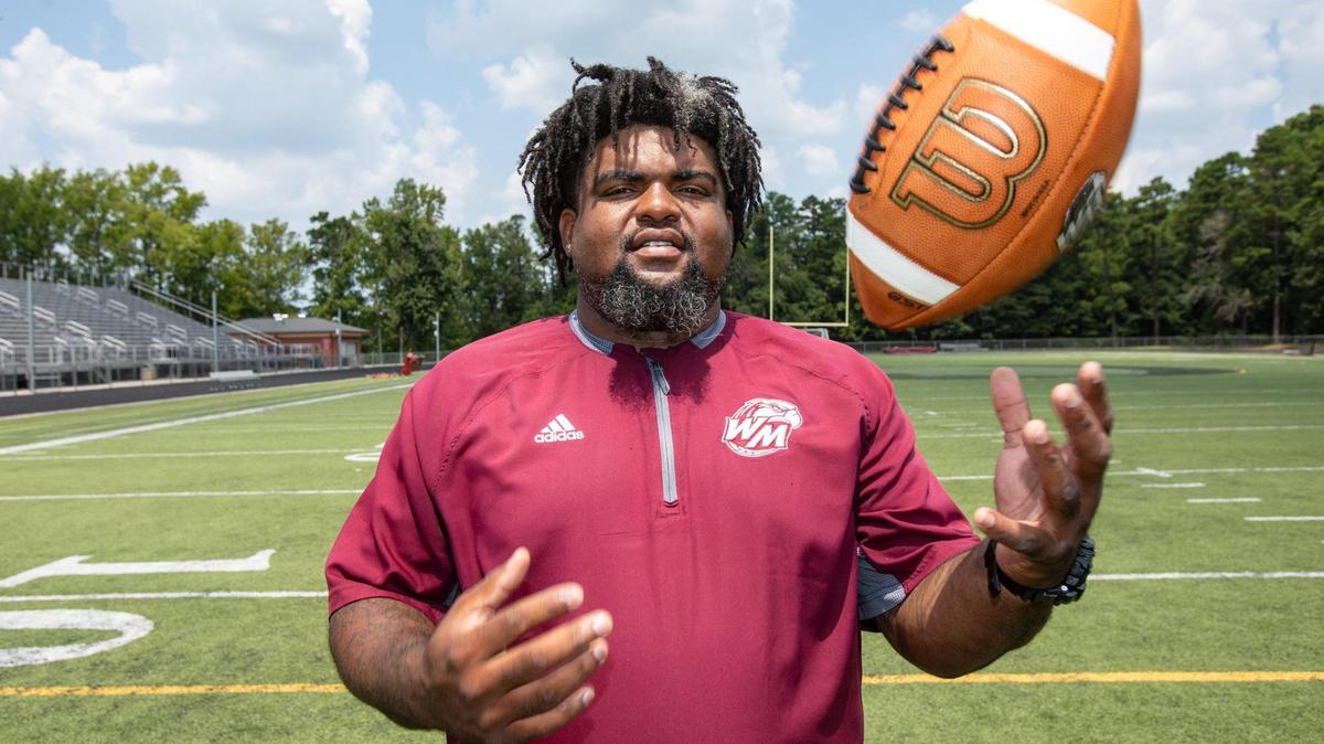 West Mecklenburg High School head football coach Beady Waddell IV.