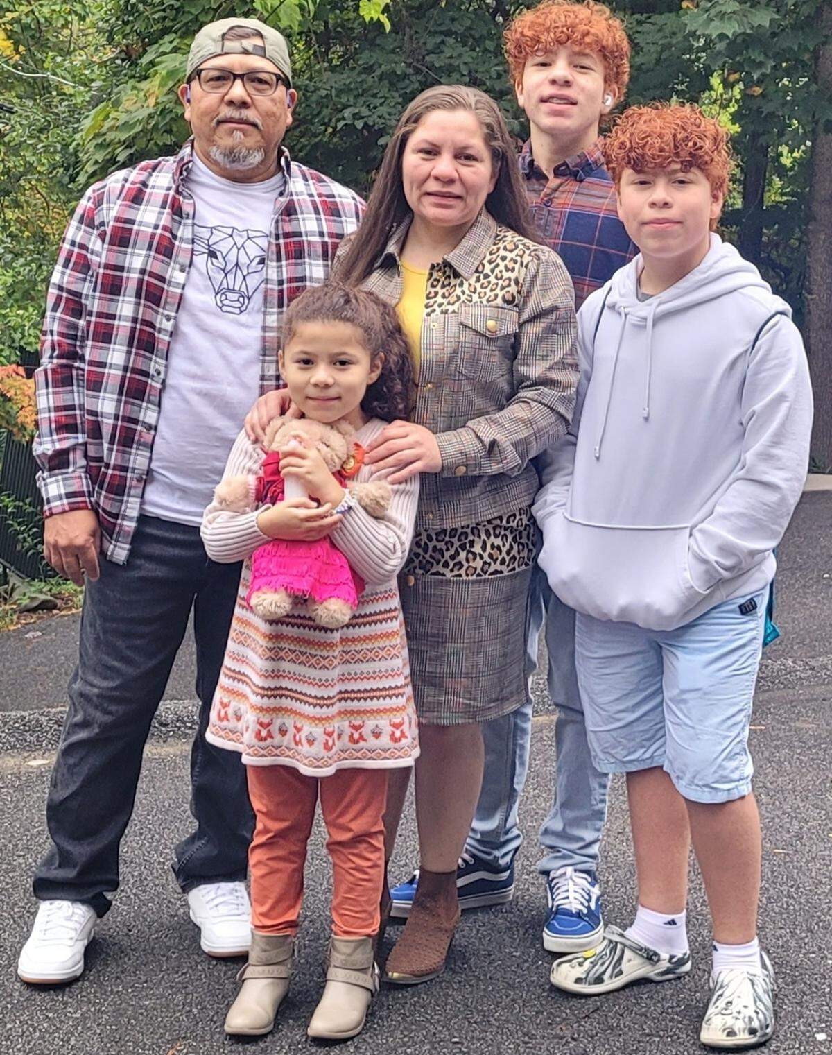Sergio Ayerdiz and his wife, Juana are seeking support from the Salvation Army’s Angel Tree program this Christmas for their three children — Esai, 15 Asael, 11 and Hannah, 7.