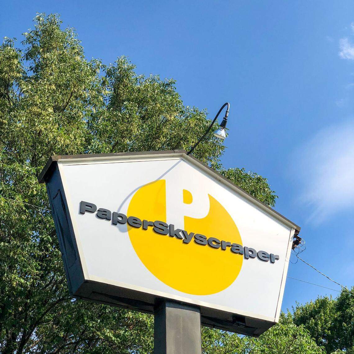 Paper Skyscraper not only has a variety of books to choose from but also has a selection of party favors, gifts and local art.