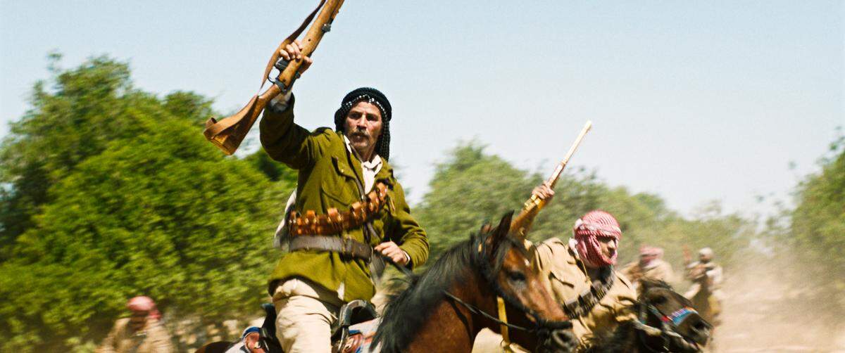 A still from the film ‘Palestine 36’ which opens in the Charlotte area on Friday.