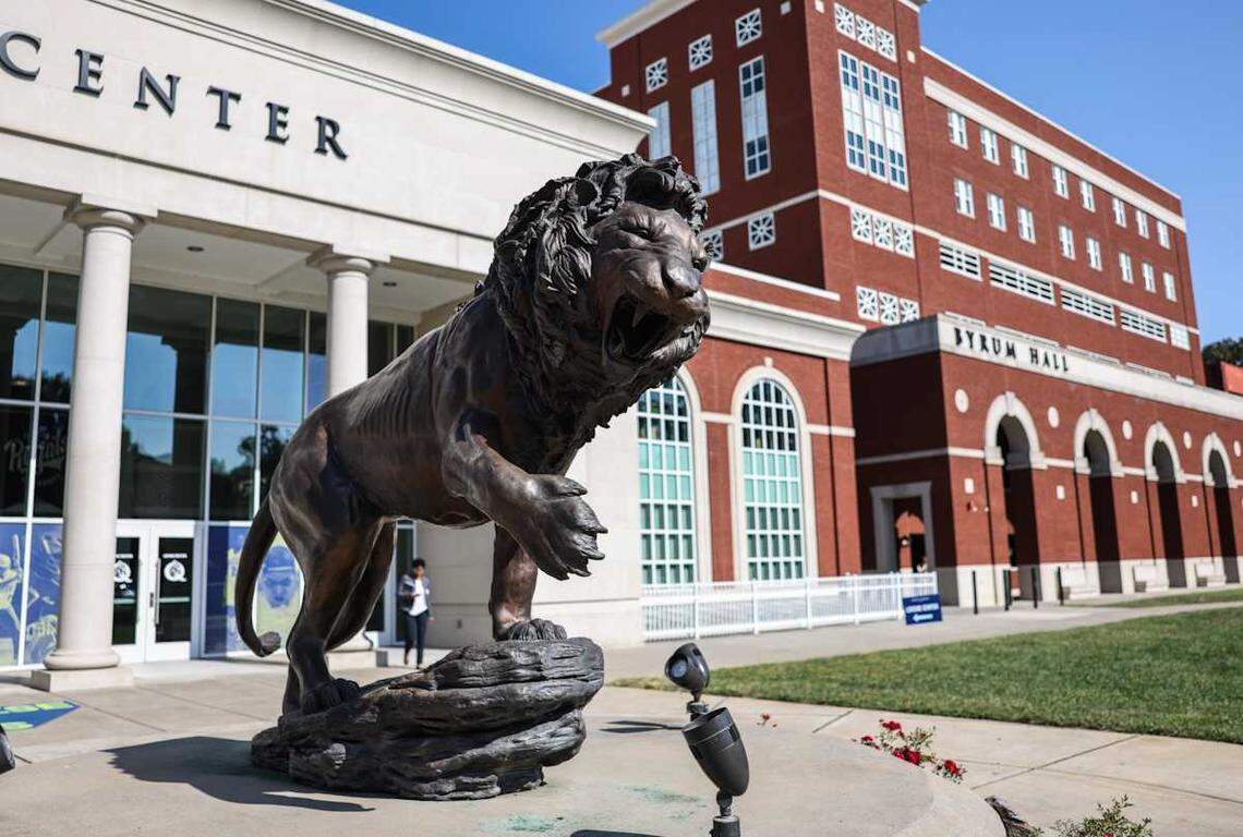 Queens University of Charlotte and Elon announced  they intend to merge. This photo is from Queens University of Charlotte’s campus.
