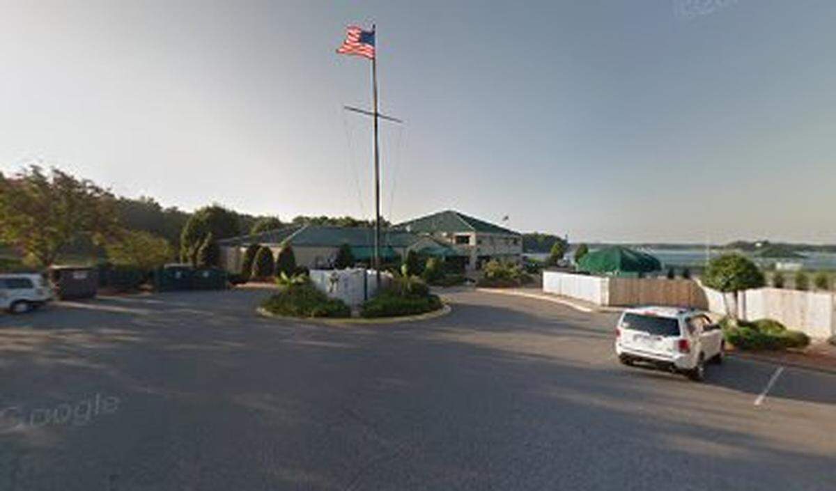 A woman told police she was raped June 16, 2022, in this remote parking lot on River Highway (N.C. 150 West) on Lake Norman in Mooresville.
