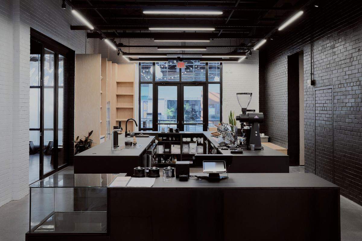 HEX Coffee, Kitchen and Natural Wines at Camp North End’s Mount district.