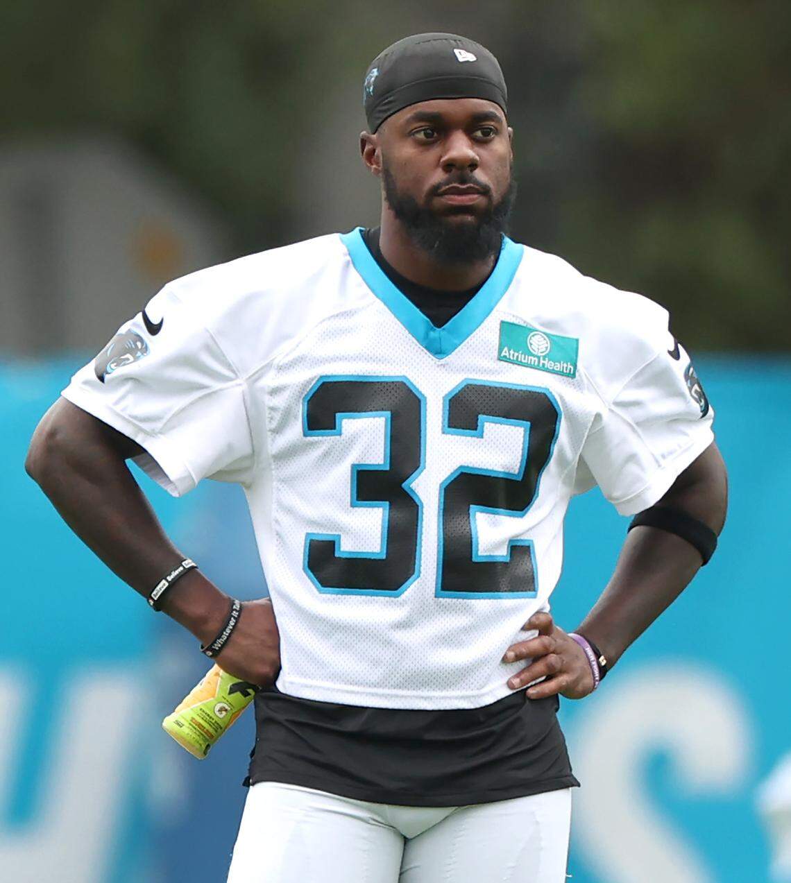 Carolina Panthers cornerback Dicaprio Bootle on Thursday, July 25, 2024.