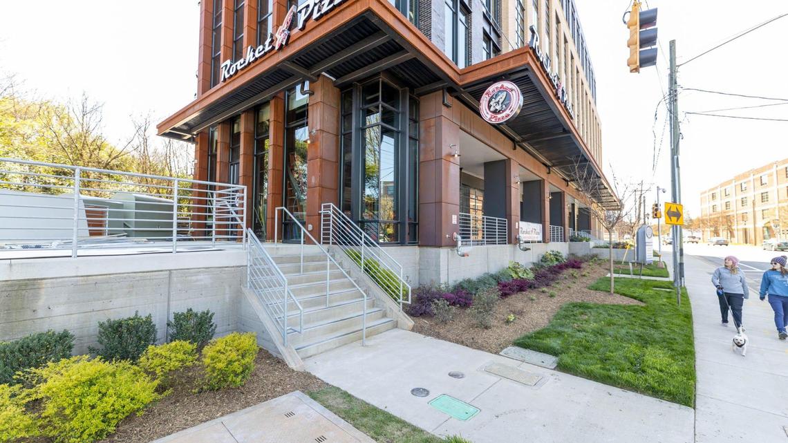 Rocket Pizza’s location at 1213 Morehead St., was open for less than a year.