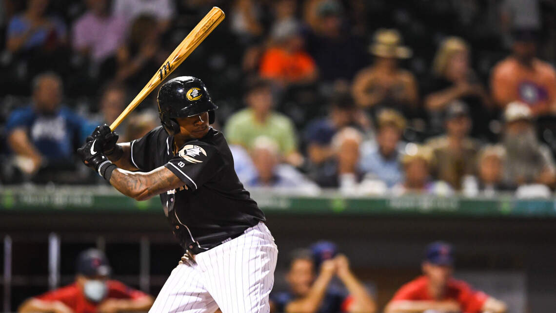 Charlotte Knights Tim Beckham and Jake Burger are crushing home runs at Truist Field