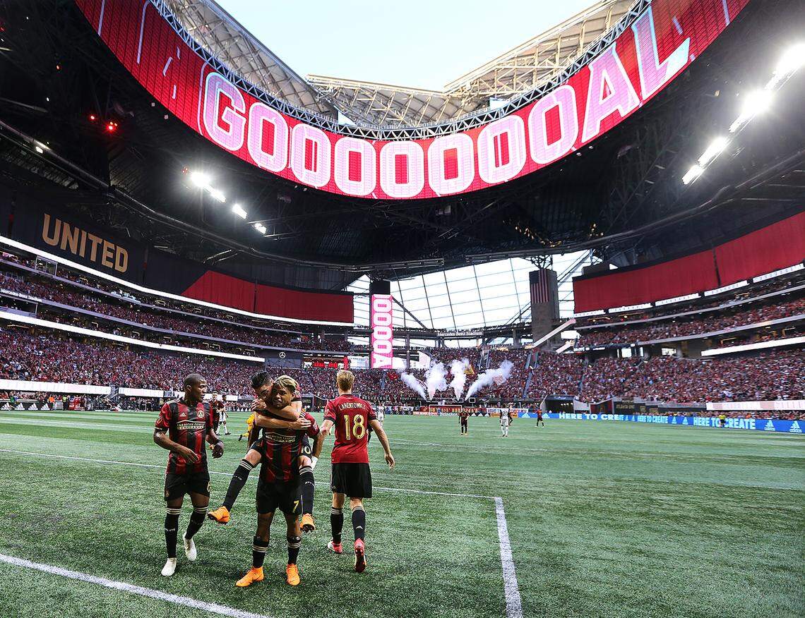 Mercedes-Benz Stadium, home of the Atlanta Falcons and Atlanta United, has already hosted a college football championship game and a Super Bowl since its opening in 2017. It will host the Final Four next spring.