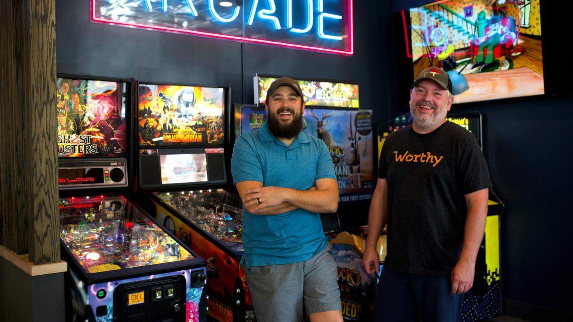 Nate Helton and Chad Hutcheson co-own Stone Fired Social with Katy Hutcheson.