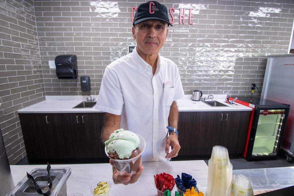 When it comes to gelato, one bite is just as satisfying as 10, according to Capishe co-owner Servet Guvenc.