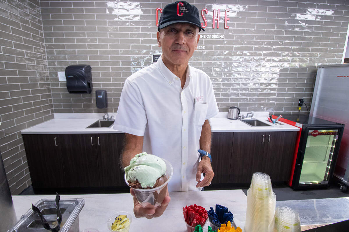 When it comes to gelato, one bite is just as satisfying as 10, according to Capishe co-owner Servet Guvenc.