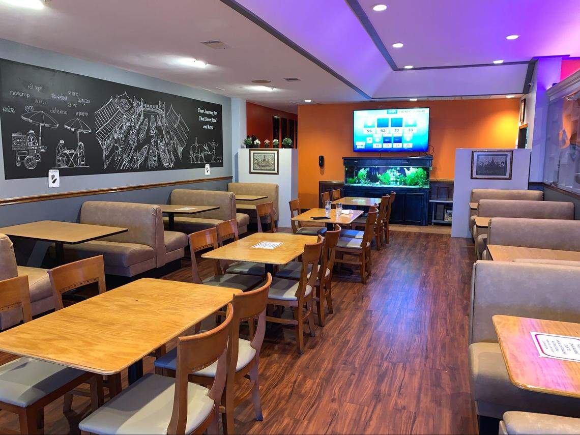 Rice & Spice Thai Street Food is an ideal place for authentic Thai food and privacy during your next lunch meeting.