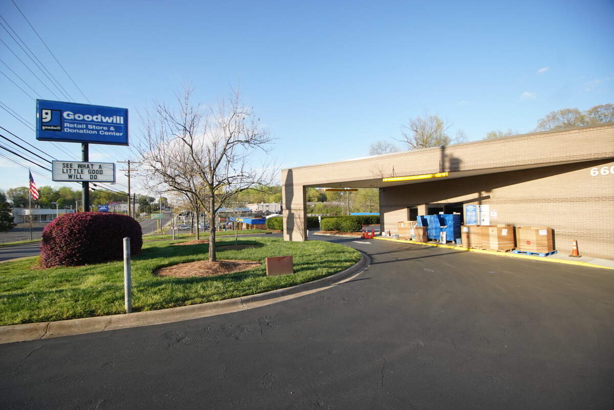 Goodwill Industries of the Southern Piedmont has sold three of its retail locations, in Charlotte, Monroe and Rock Hill, for a combined $13.3 milllion. The stores will remain open.