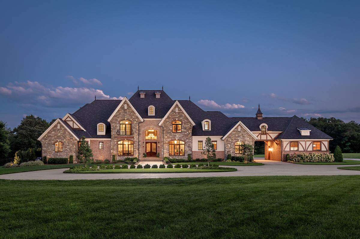 The nearly 9,000-square-foot house was built in 2020.