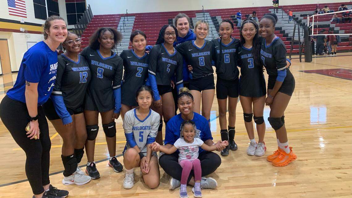 Garinger High’s volleyball team ended a 60-game losing streak Tuesday